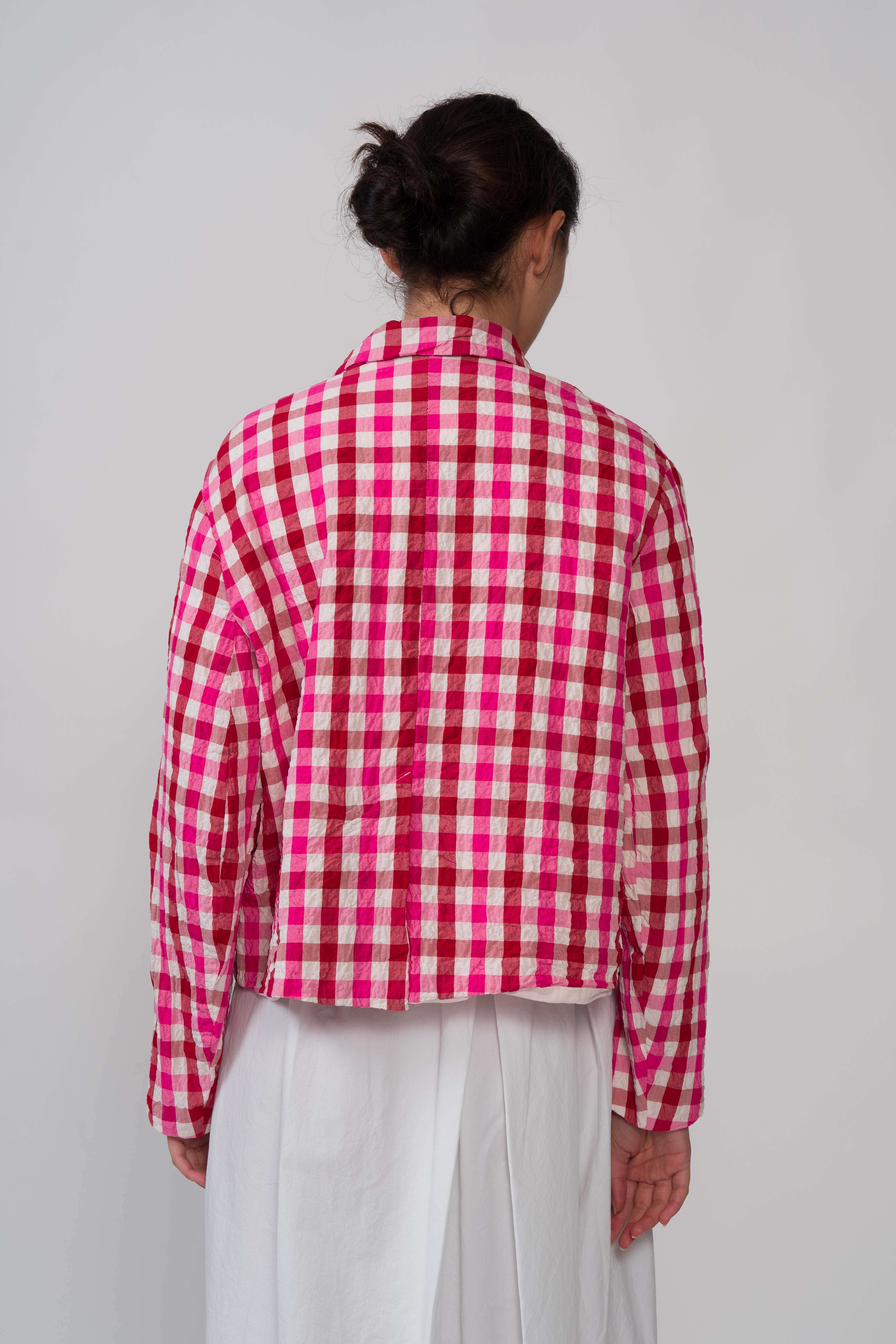 Hannoh Wessel Jacket Juliana Red/Pink Check