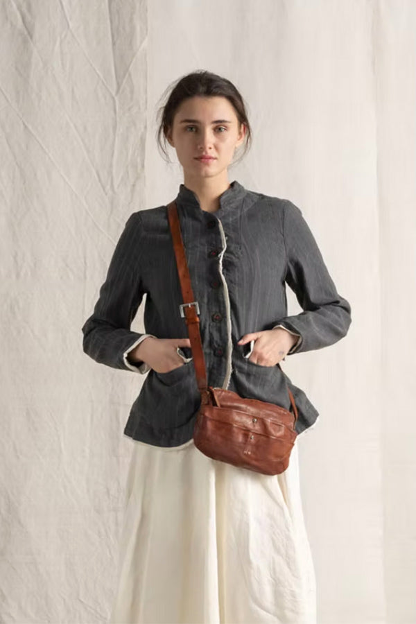 Hannoh Wessel Grey Stripe Valkyrie Jacket