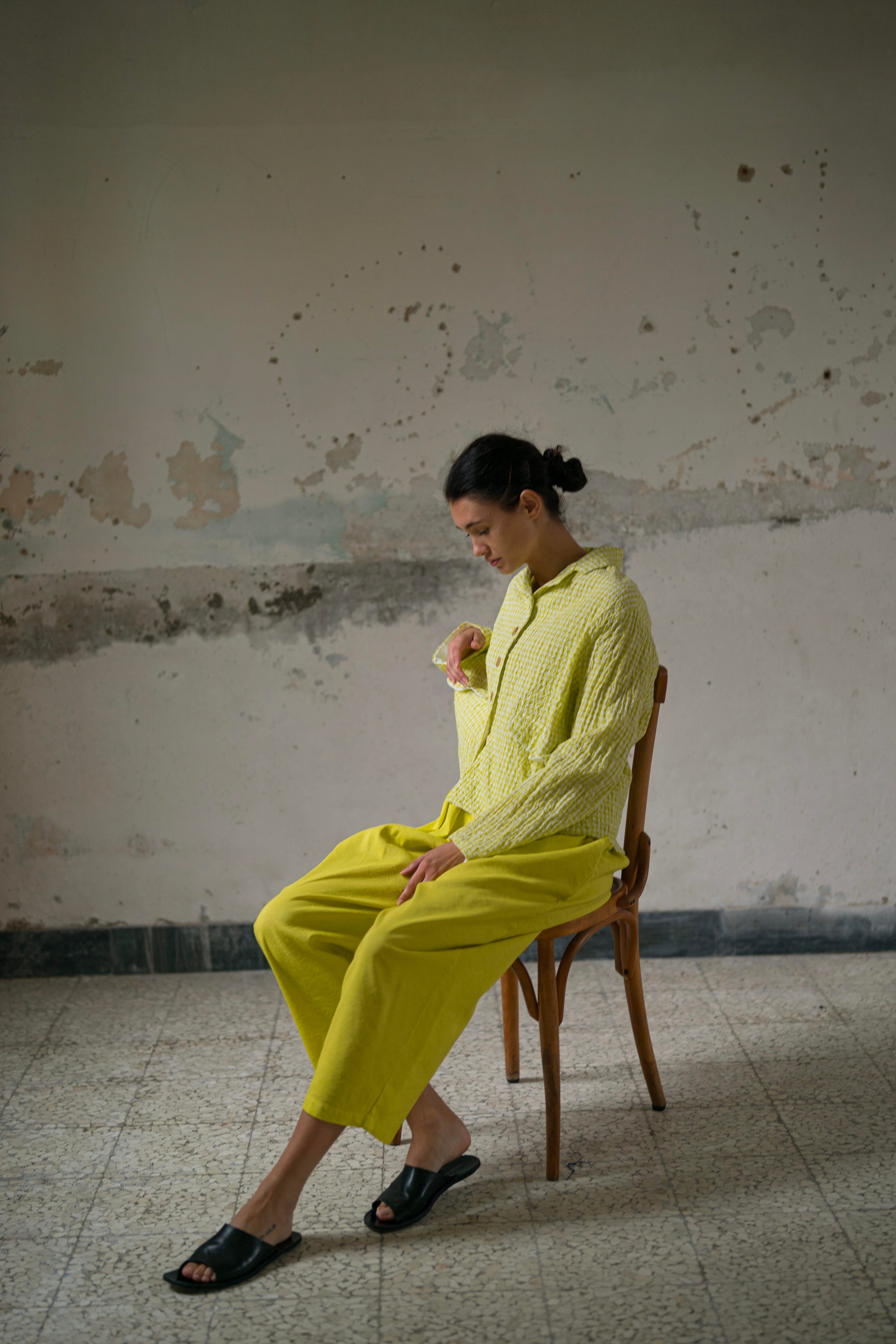 Hannoh Wessel Pants Padme Lime