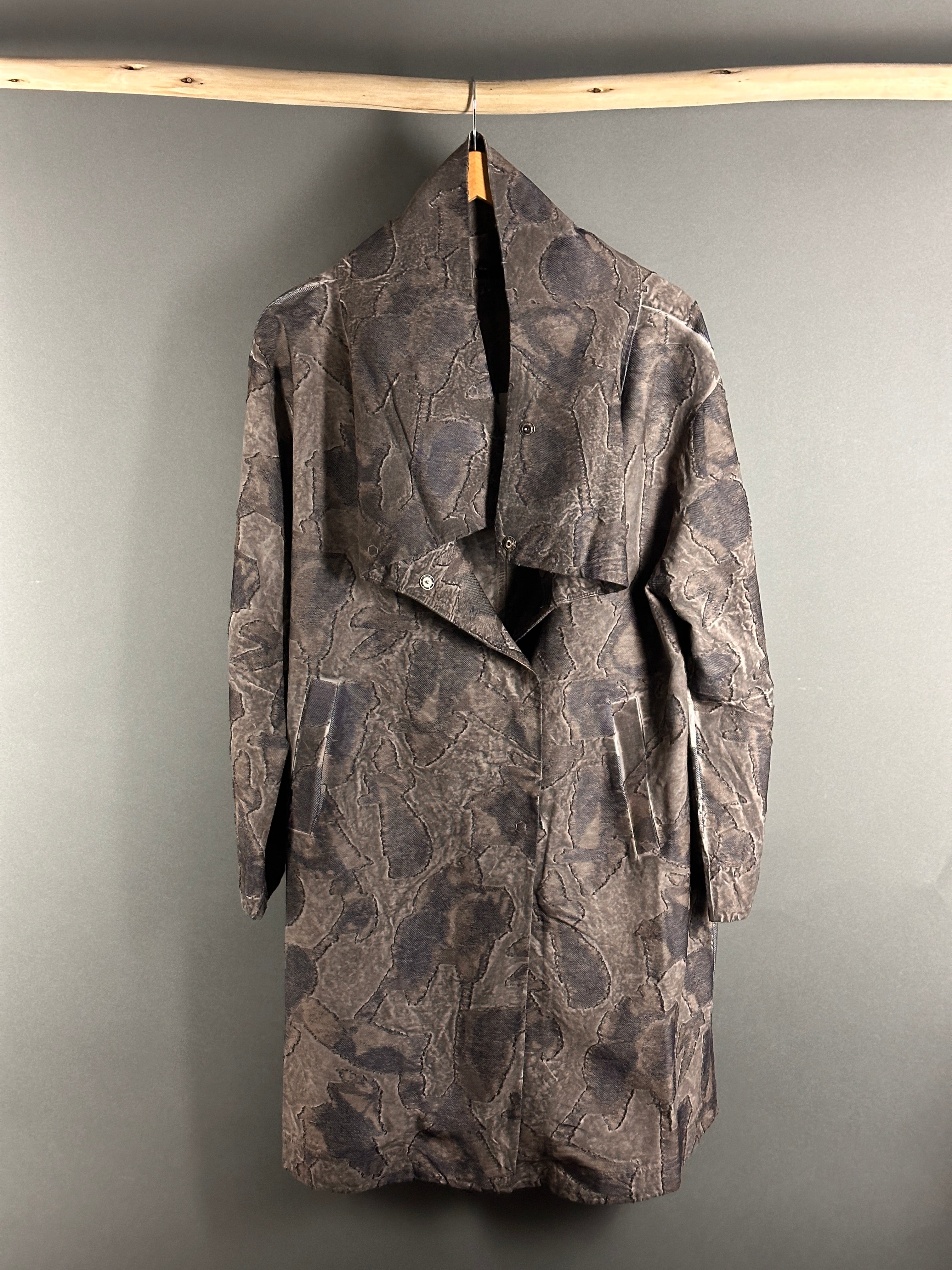 Transit 3/4 Coat in Earth Tones