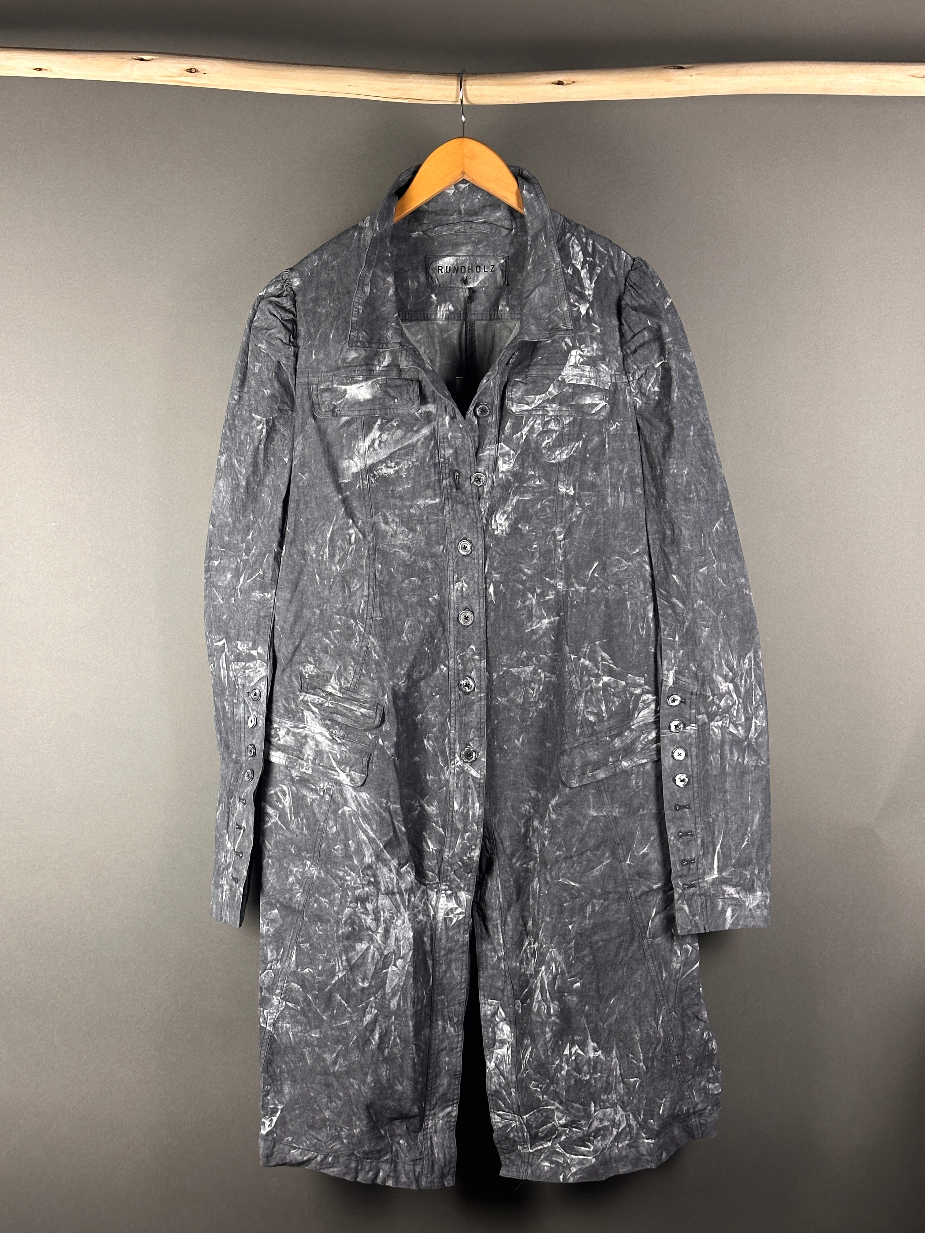 Dip 3/4 jacket in Black Fog