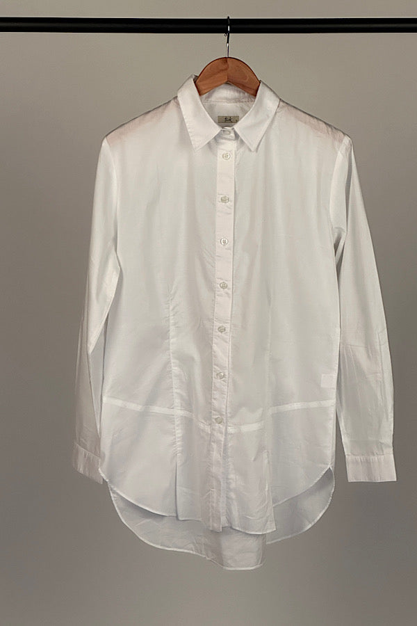Tzusk cotton Voile shirt White