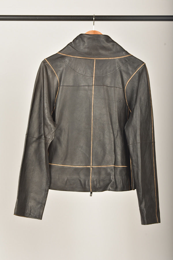 Annette Gorz Leather Jacket Blind