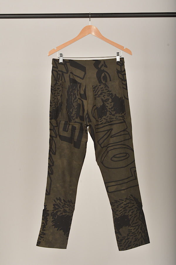 Studio Rundholz Black Label Jungle big print stretch fabric