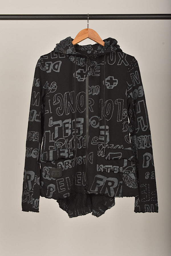 Studio Rundholz Black Label Shiny Print Jacket