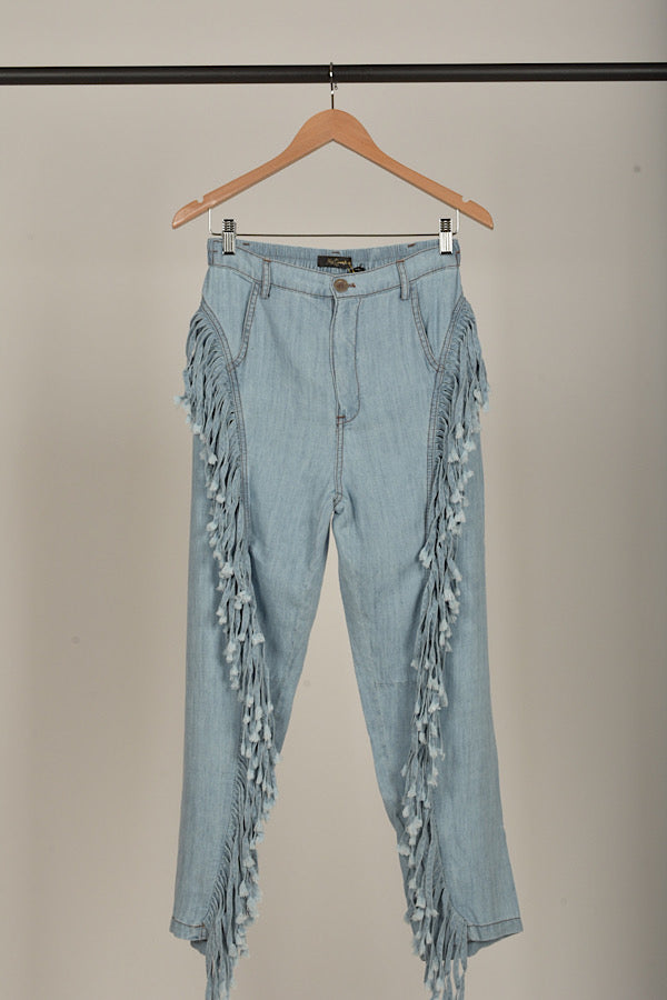 Mes Demoiselle IWayne Pants in denim blue
