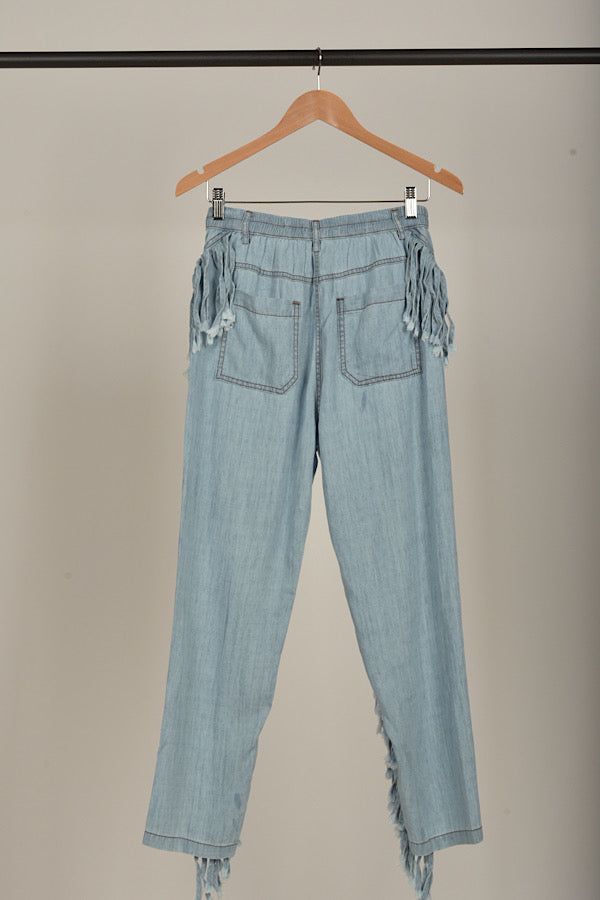 Mes Demoiselle IWayne Pants in denim blue