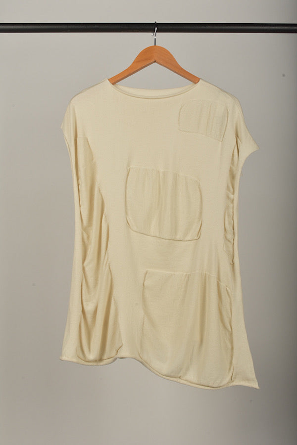 LVL cotton top Cocina in milky white