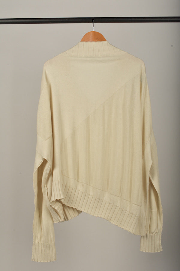 LVL Cacerola jumper in Milky White