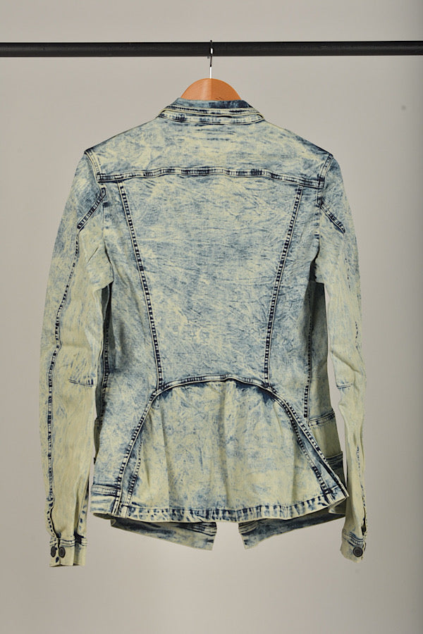 Dip jacket in blue wash denim 2091110