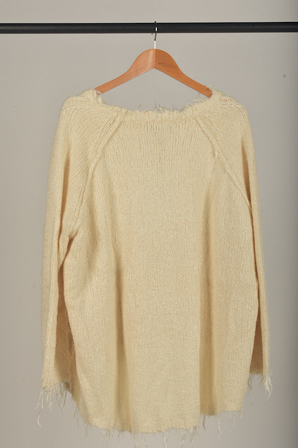 Mainline Silk jumper in milk