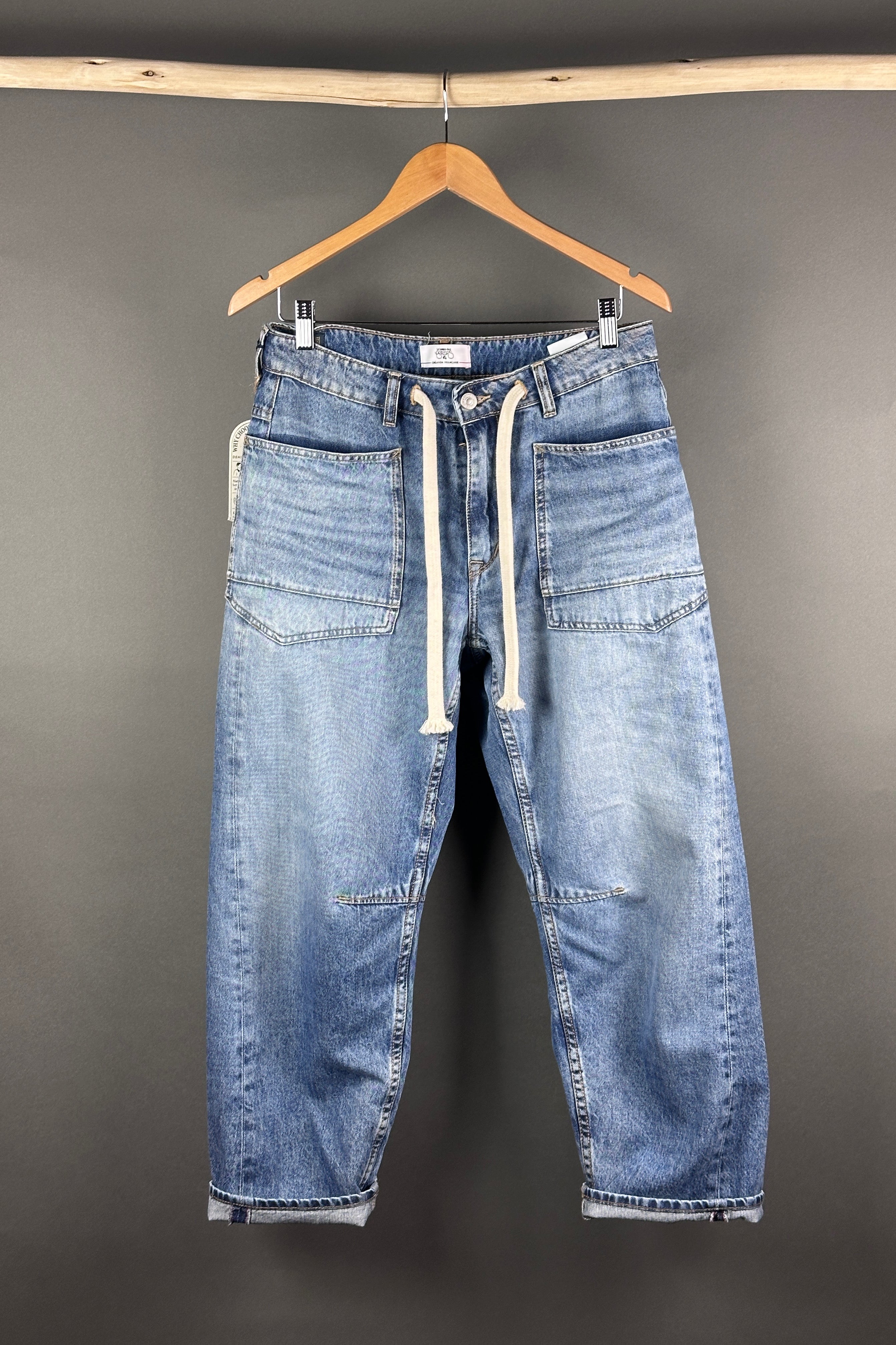 Le temps de Cerises Madie jeans made in Italy eco friendly