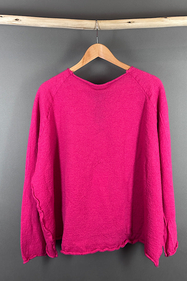 Studio Rundholz Black Label Jumper in Fuchsia