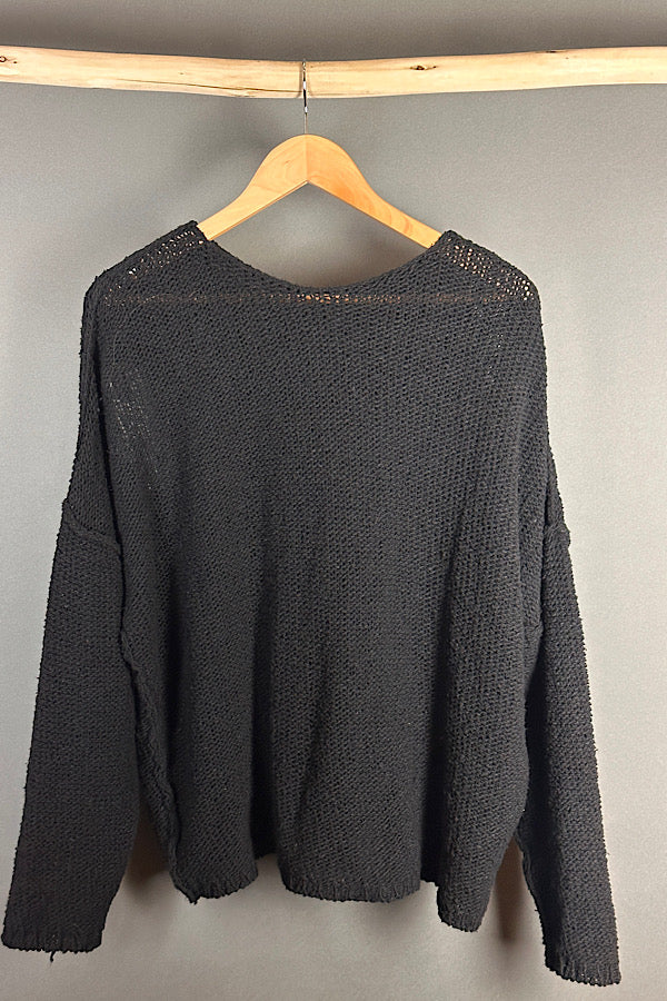 LVL Edad sweater in black