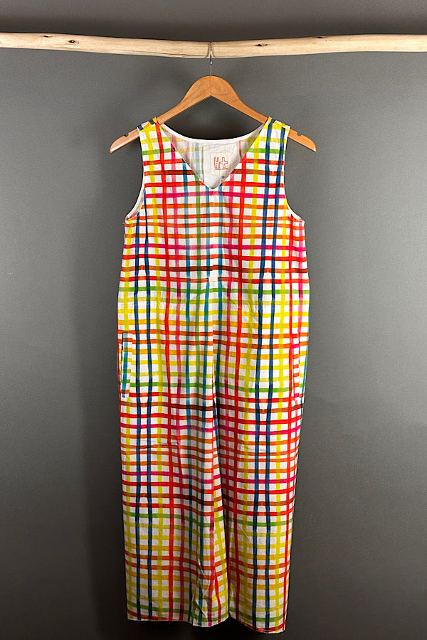 Hannoh Wessel Demi Dress in multicolour check