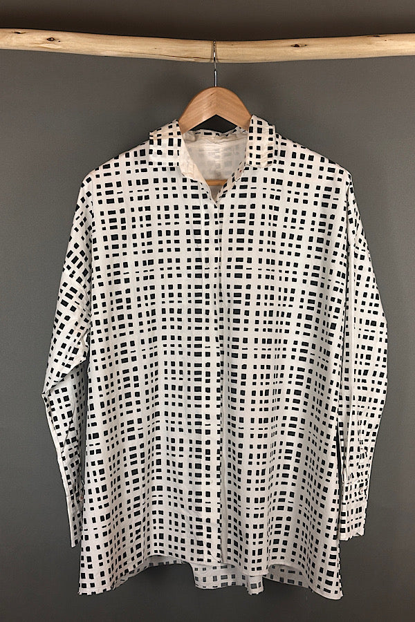 Hannoh Wessel Oversized check shirt Sienna
