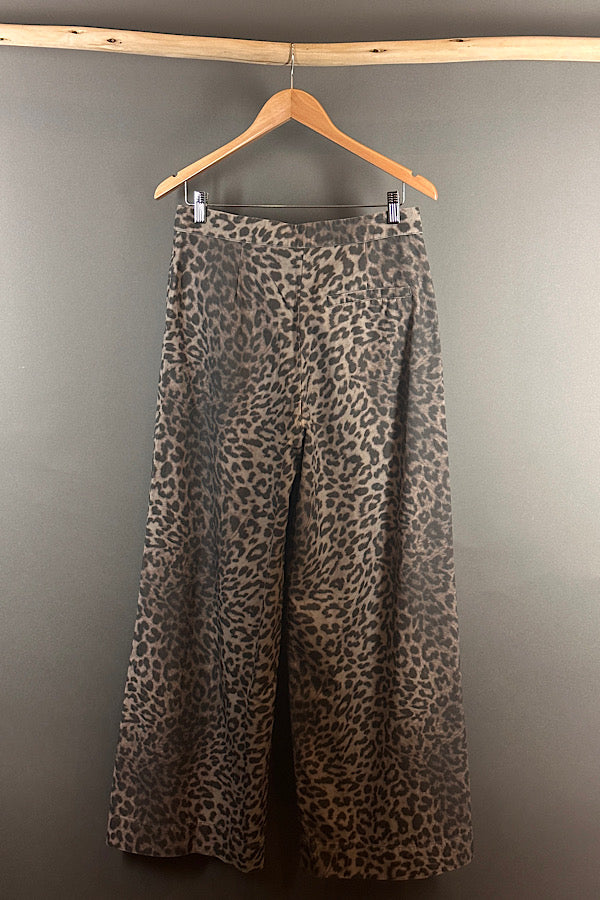 Rabens Saloner leopard print pants