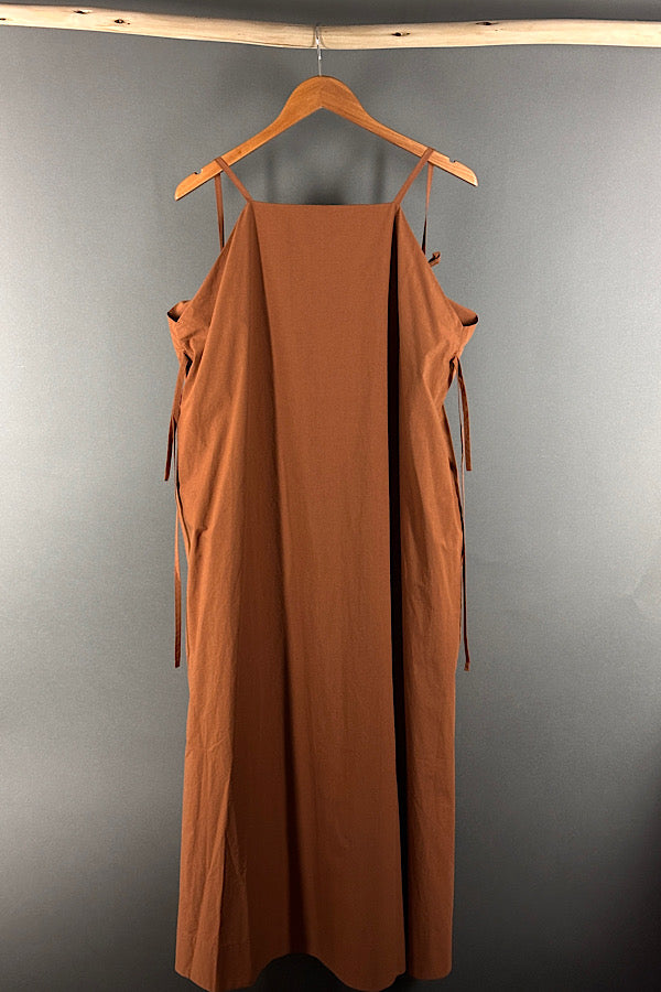 La vaca Loca dress Tasa in black and Soft Brown