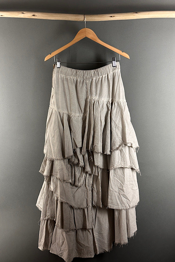 La Vaca Loca Alguno skirt in Cold White