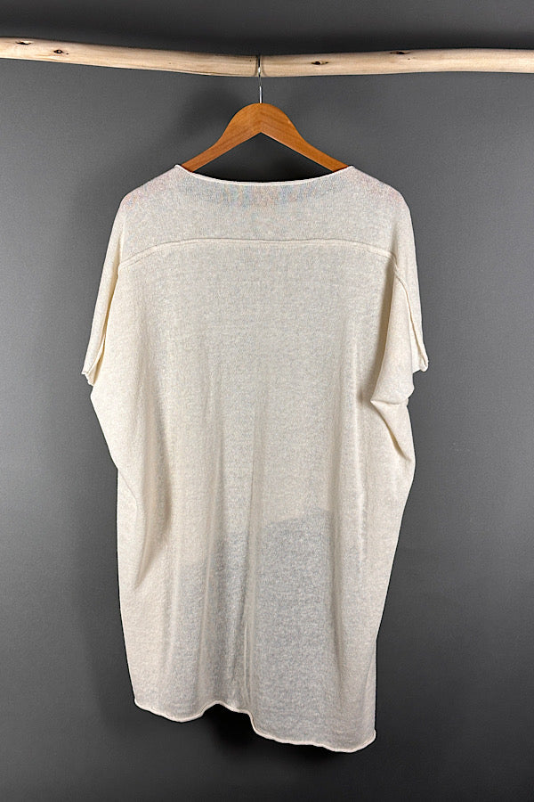 La Vaca Loca top Tic in Off White