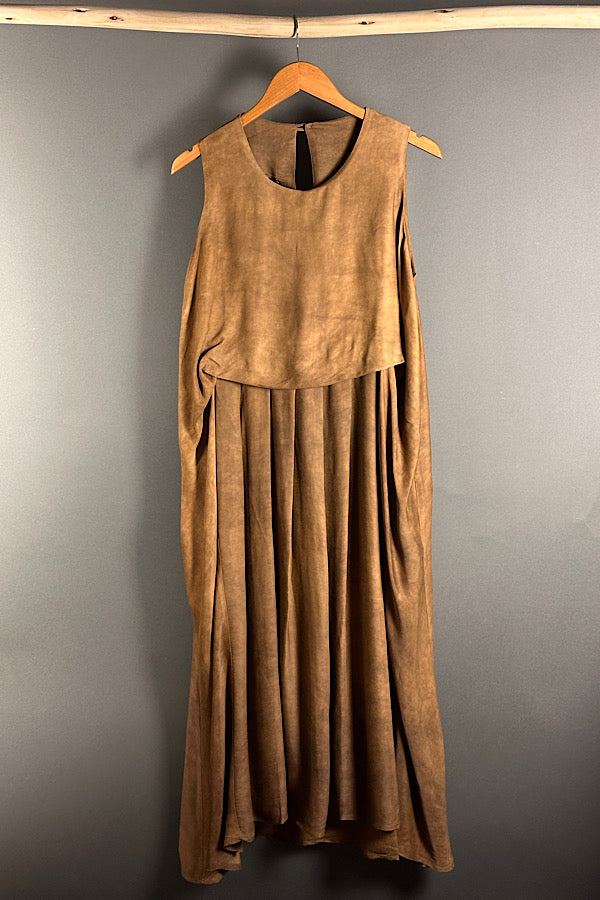 La Vaca Loca Contigo dress in Brown Sugar