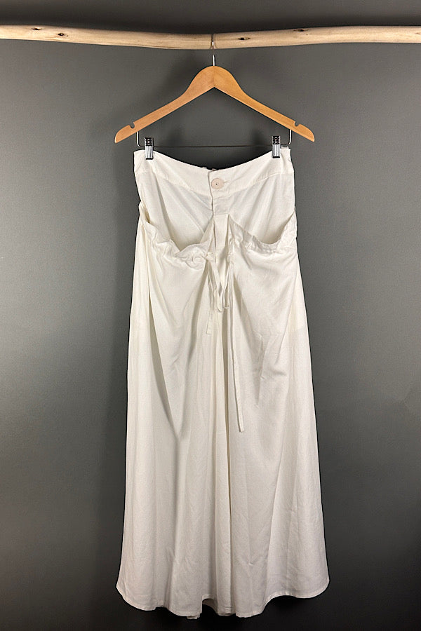 La Vaca Loca flared viscose pants Normale in Off white