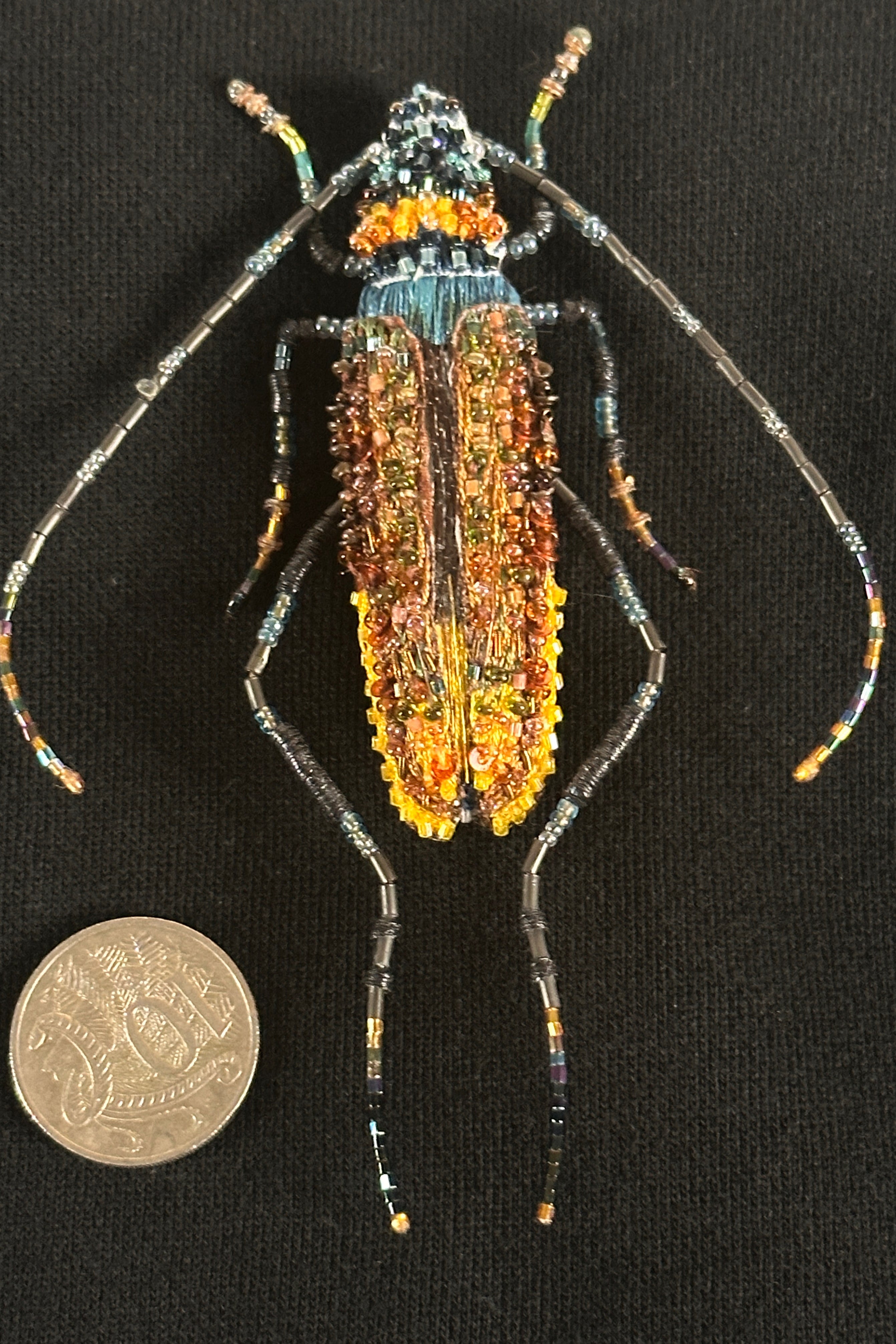 Trovelore Aphrodisium Beetle Brooch