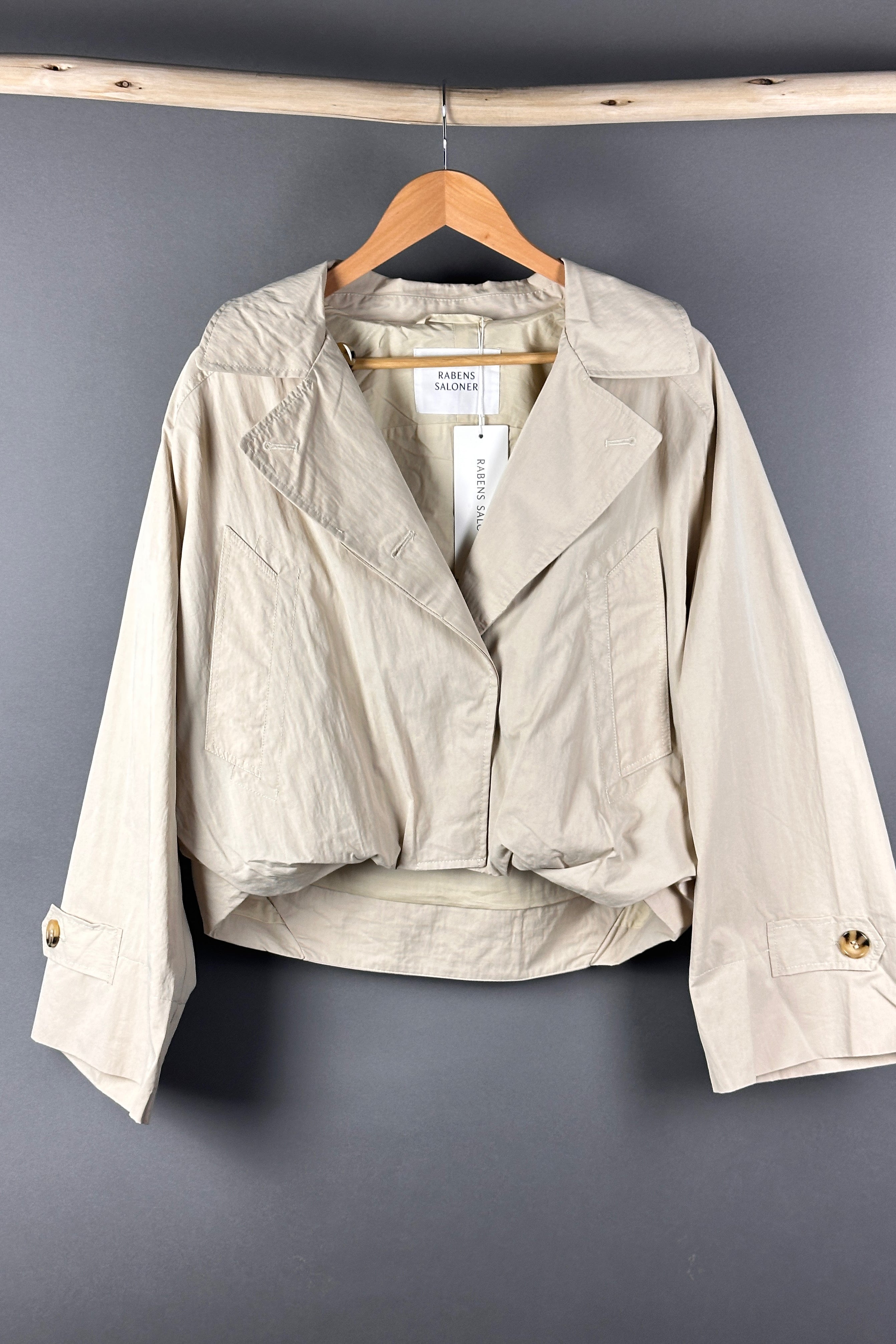 Rabens Saloner Light fusion Jacket Tilla in Sand