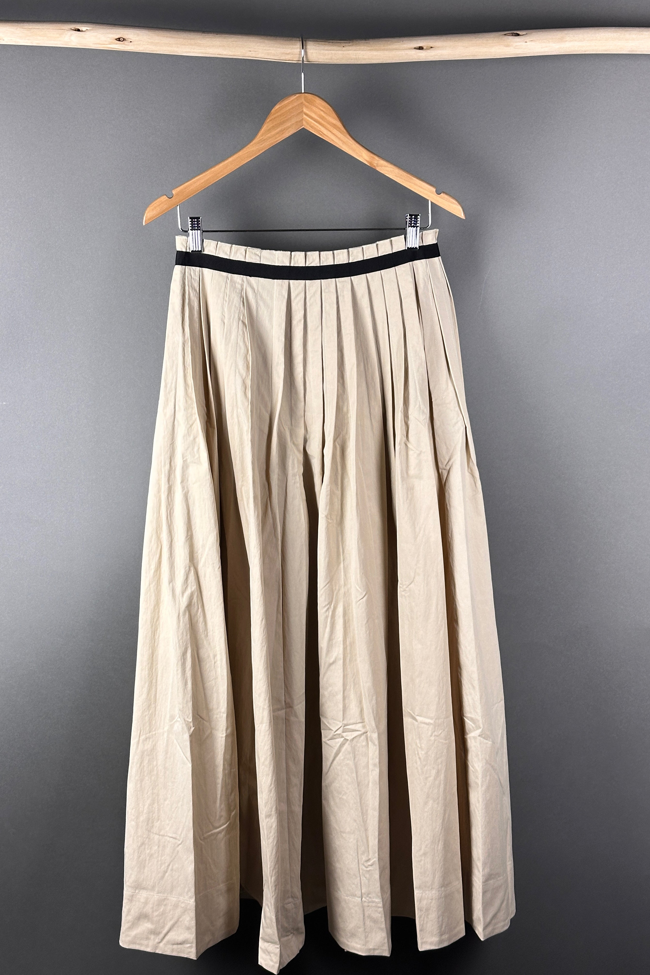 Rabens Saloner full skirt in Sand