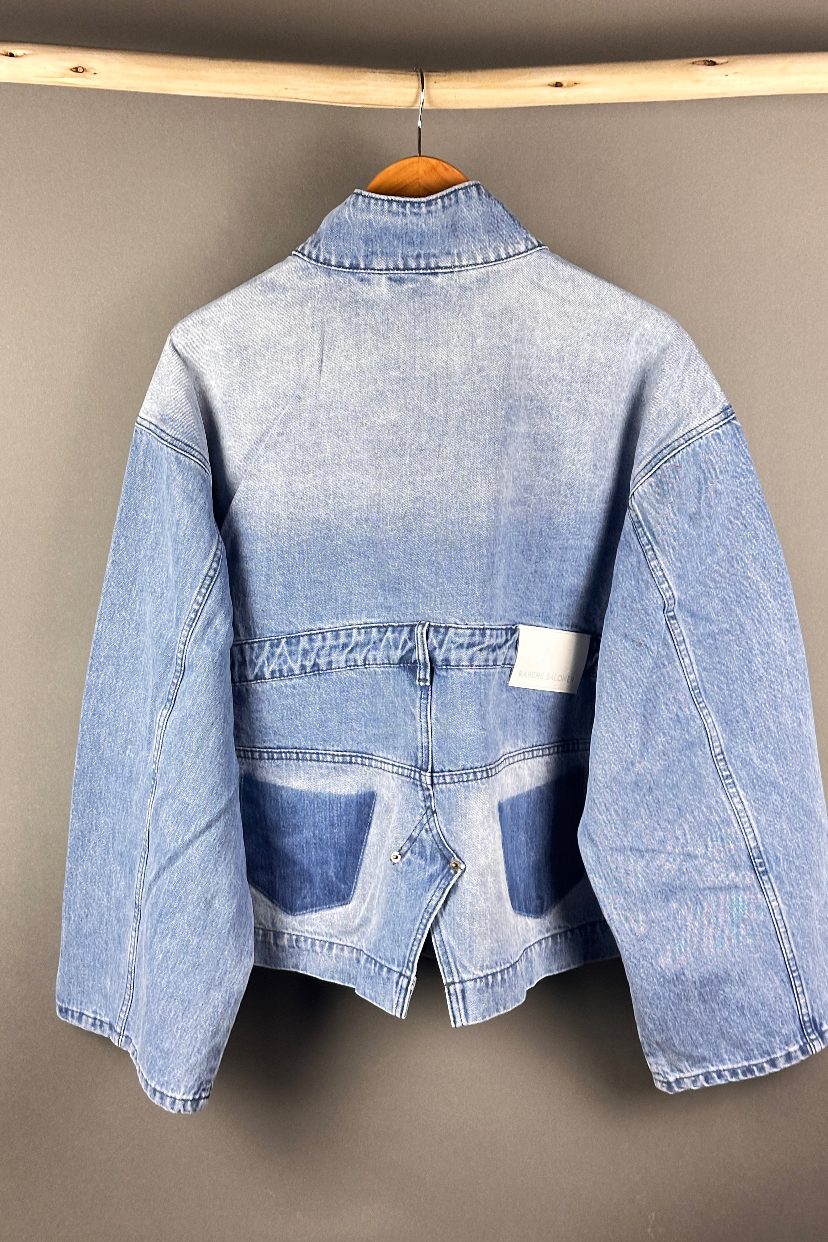 Rabens Saloner light washed denim Jacket