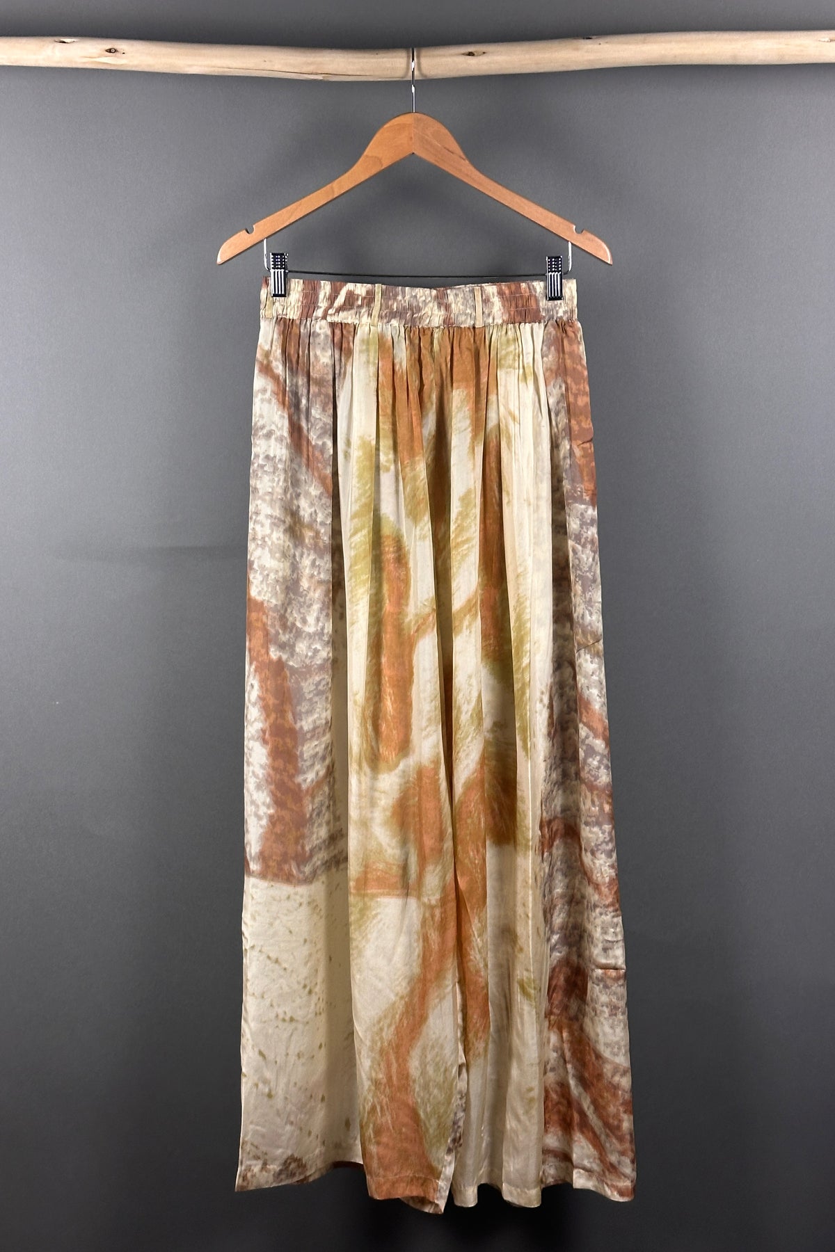 Mes Demoiselle cotton Voile pants in Multicolour Solar