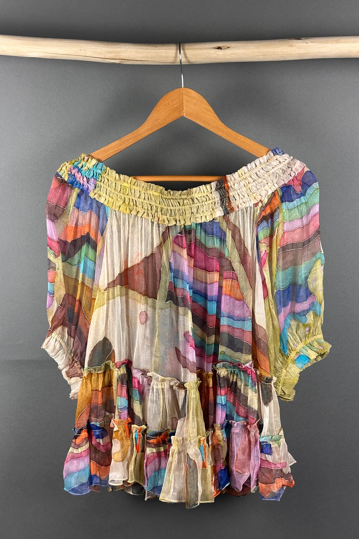 Mes Demoiselles cotton Voile top Malba