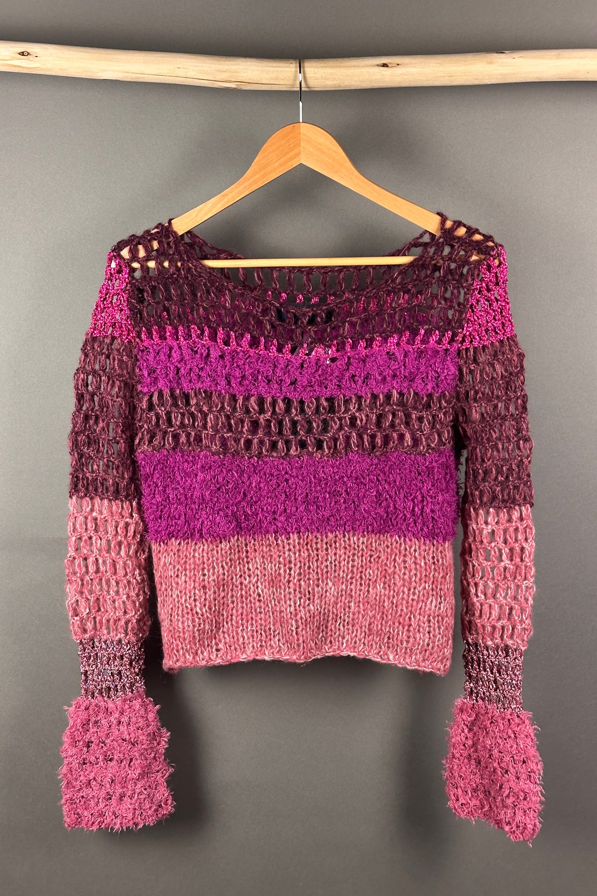Mes Demoiselles top Opha in mauve