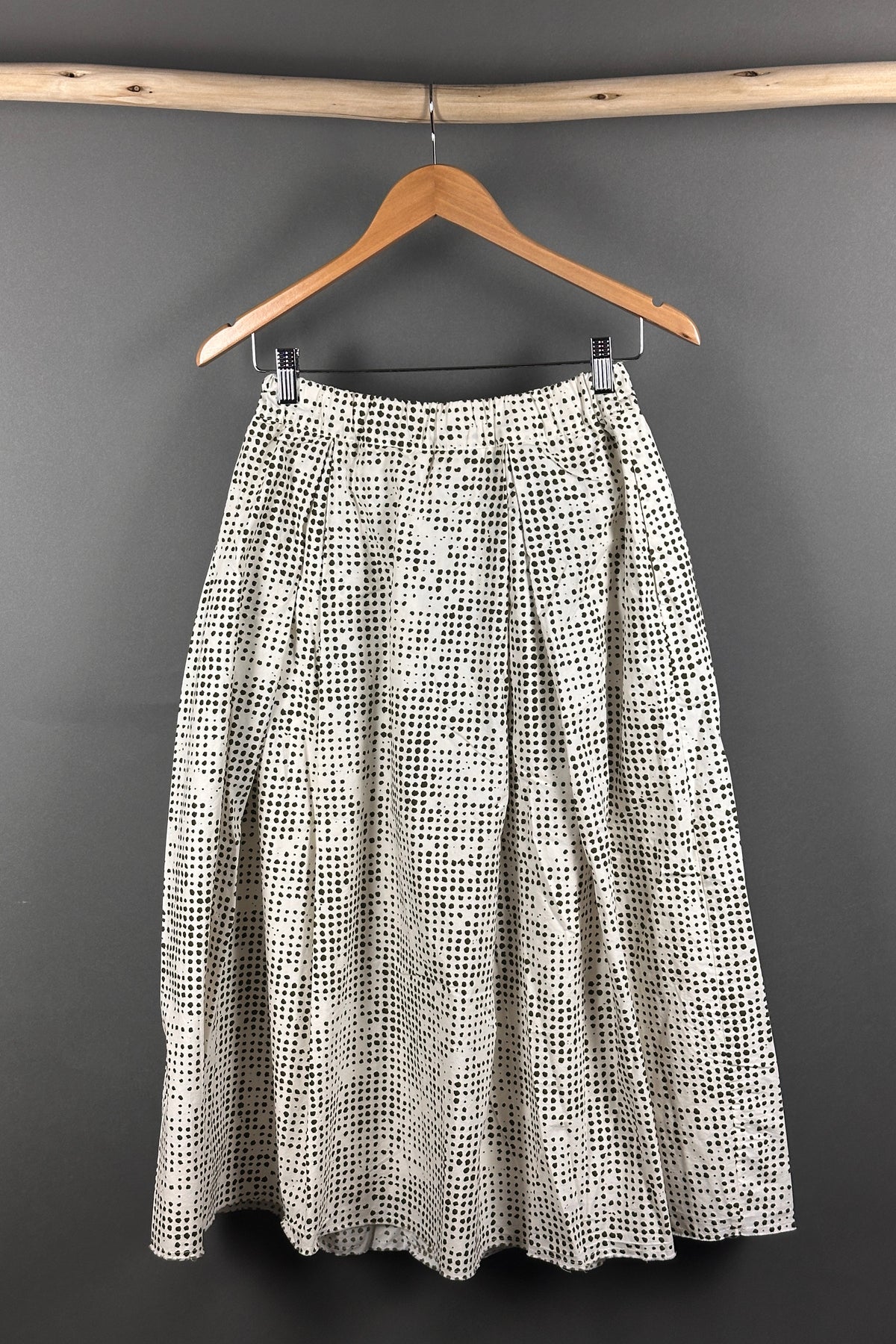 Hannoh Wessel Cotton Skirt Joana with brown dots