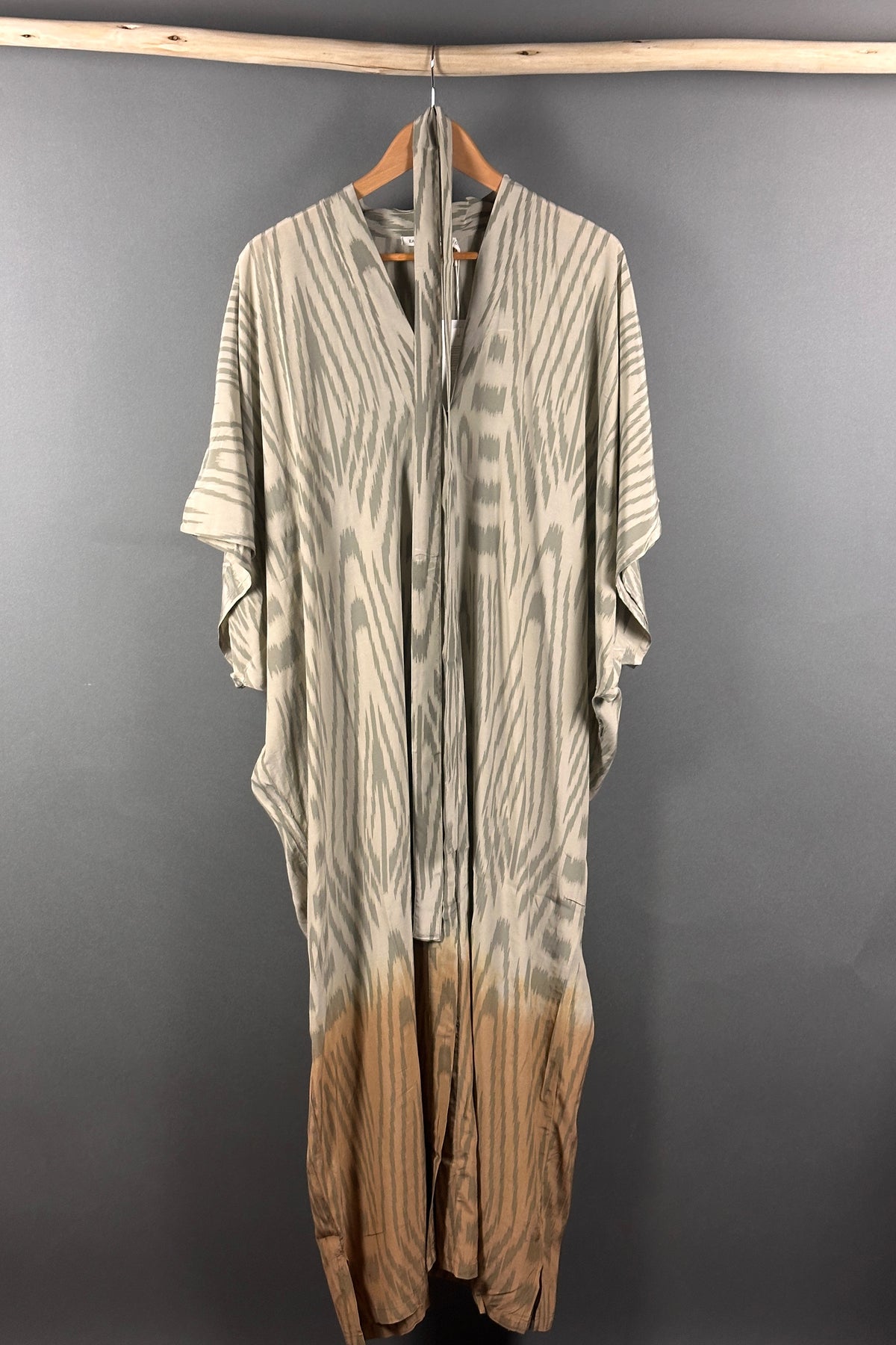 Rabens Saloner rainbow Ikat Kimono dress Alesandra