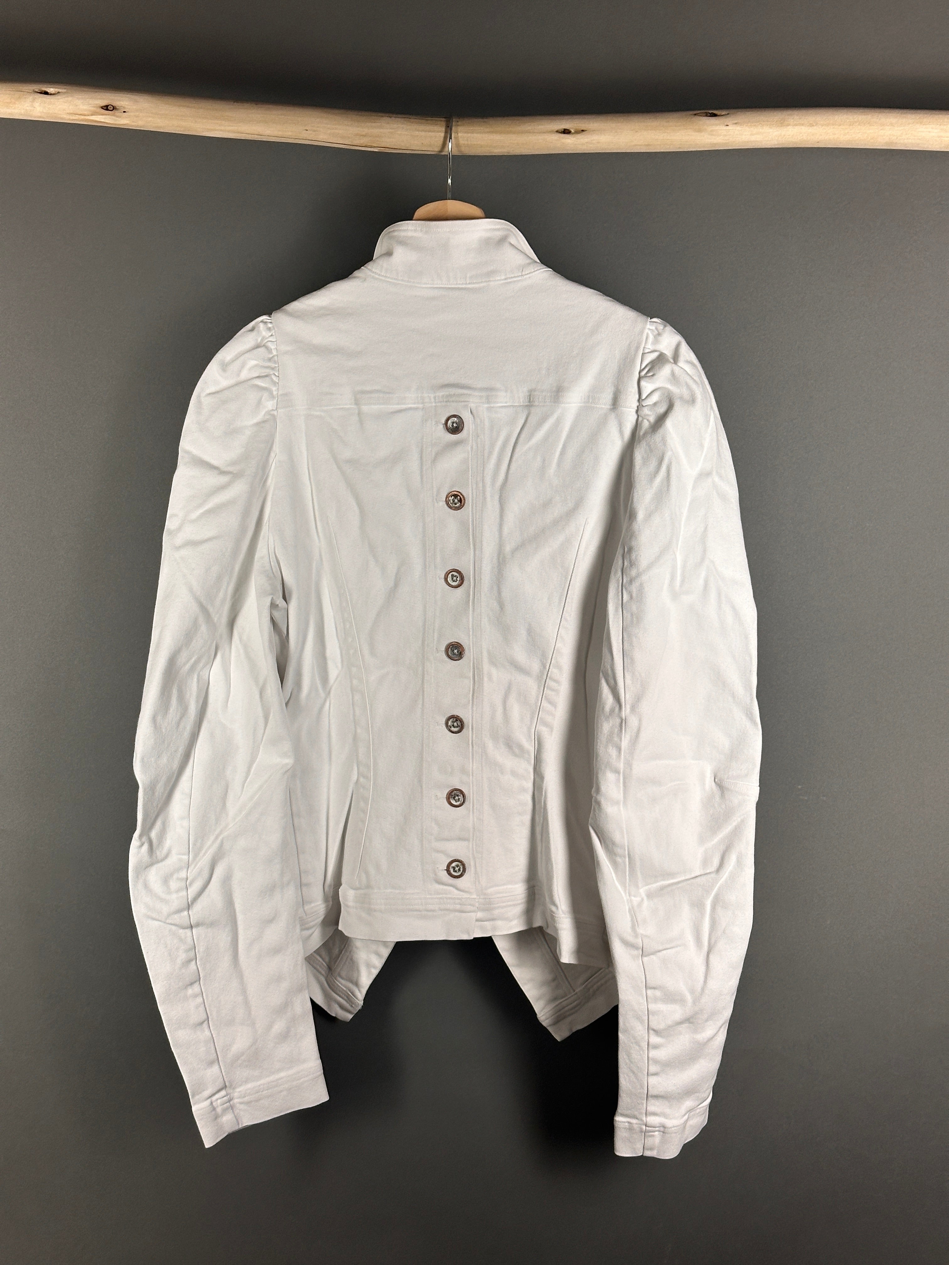 Dip  Military Style Jacket in Seafoam Fog