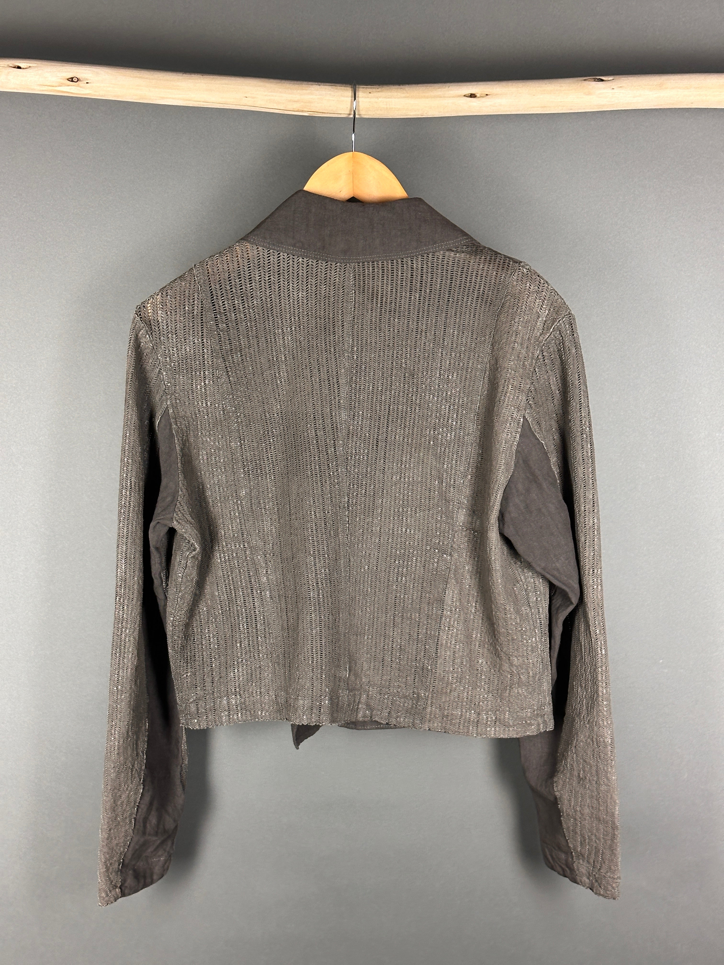 Transit lambskin Jacket in Chocolate