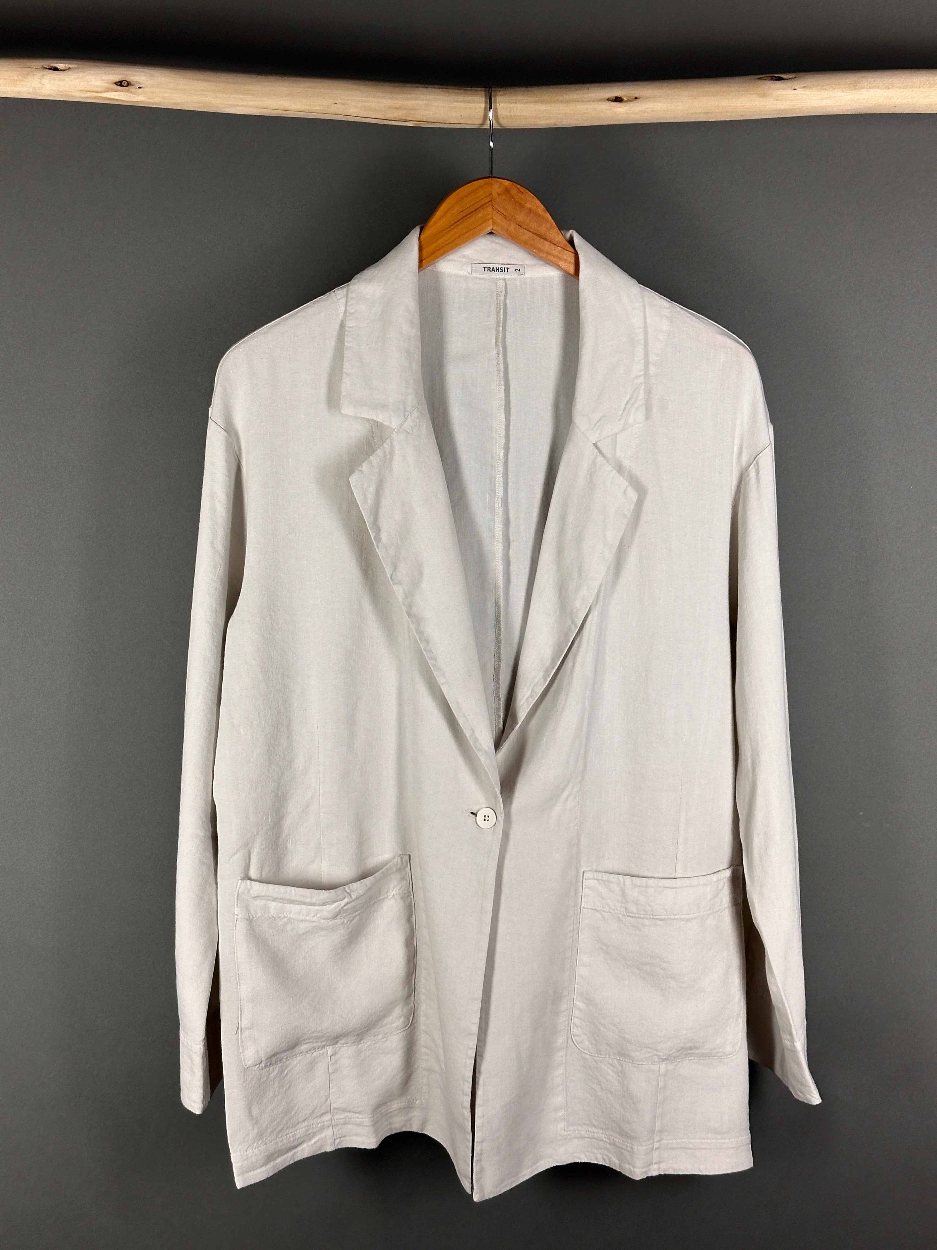 Transit Jacket in Chalk