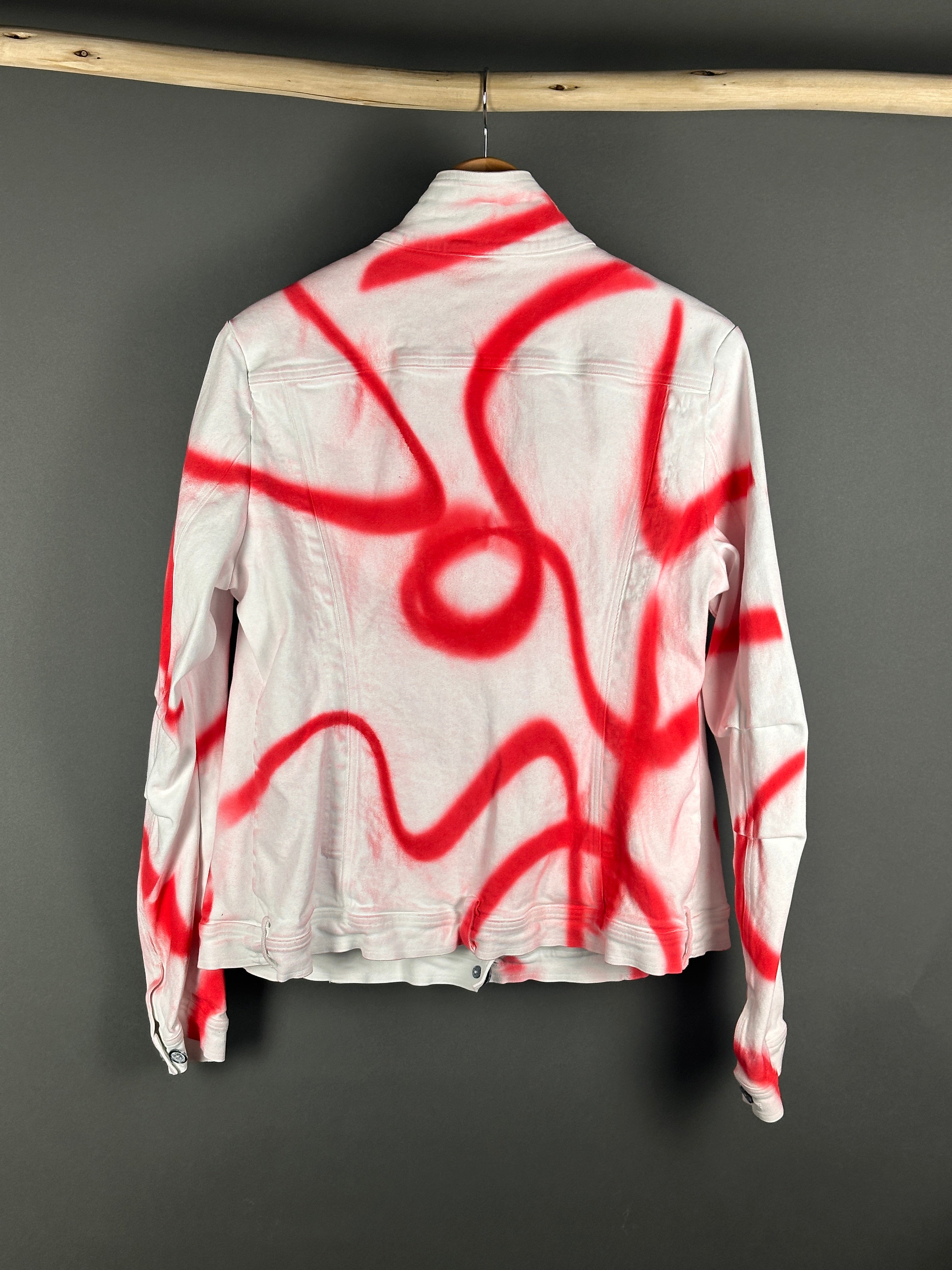 Studio Rundholz black label red graffiti jacket