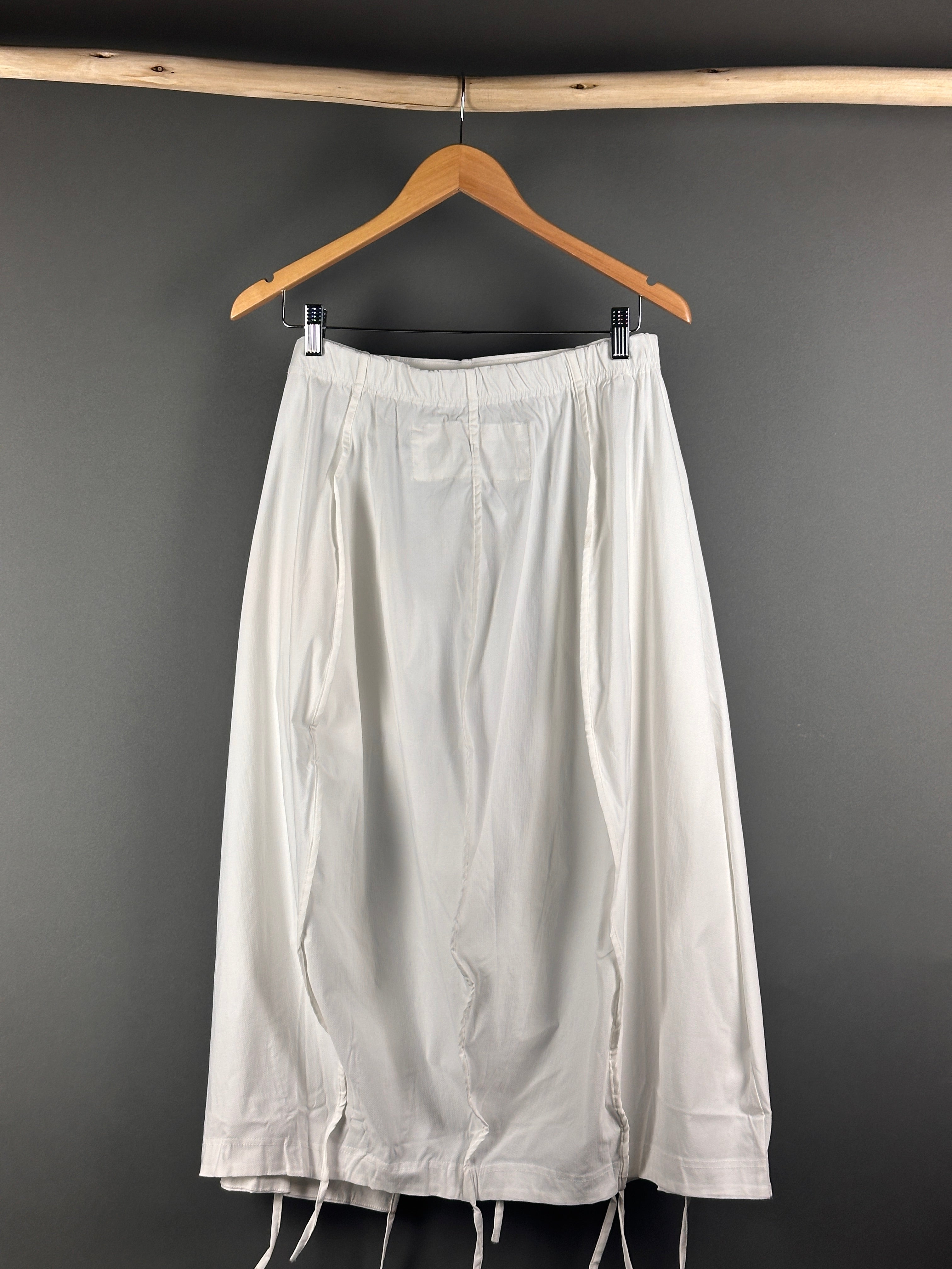 Black Label White Artisanal Skirt