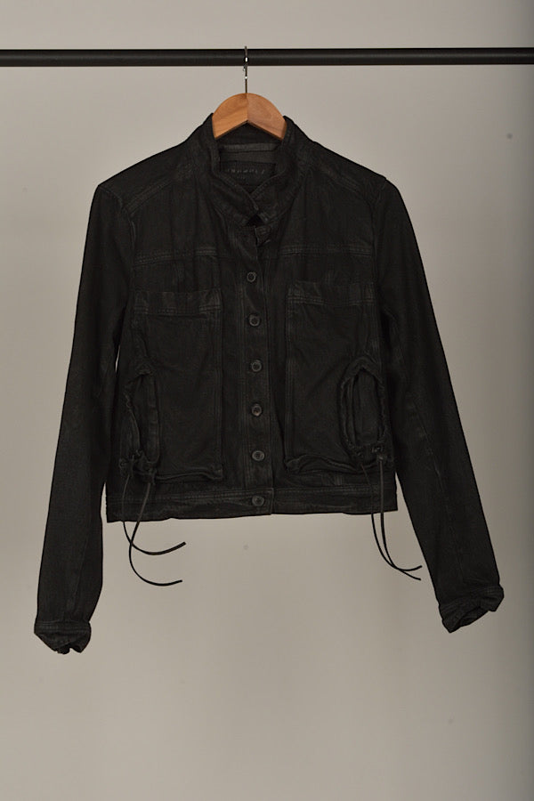 Studio Rundholz  Dip jacket in black coal 2031103