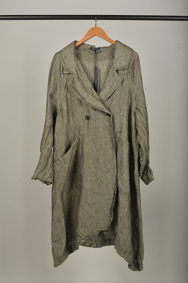 Mainline Coat  in black dust