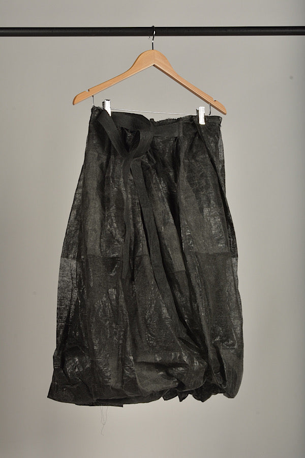 Mainline Cotton Voile Skirt black brush 0316