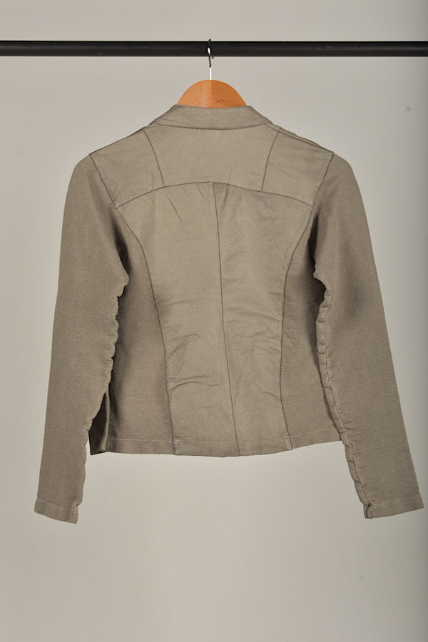 Transit panelled leather  jacket Giubbino 2372