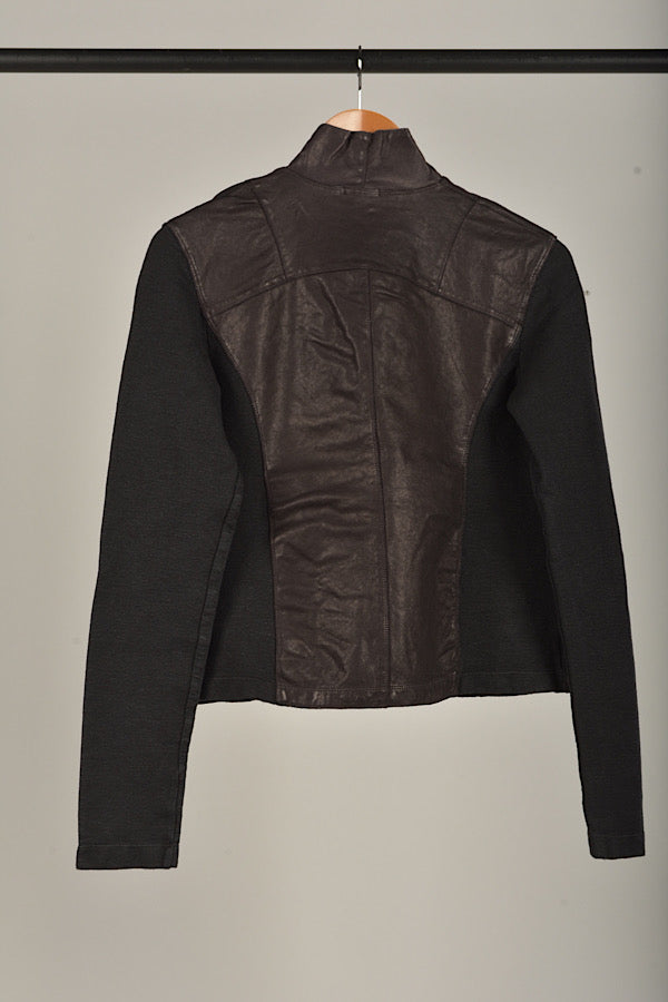 Transit Panelled leather jacket Giubbino 2372