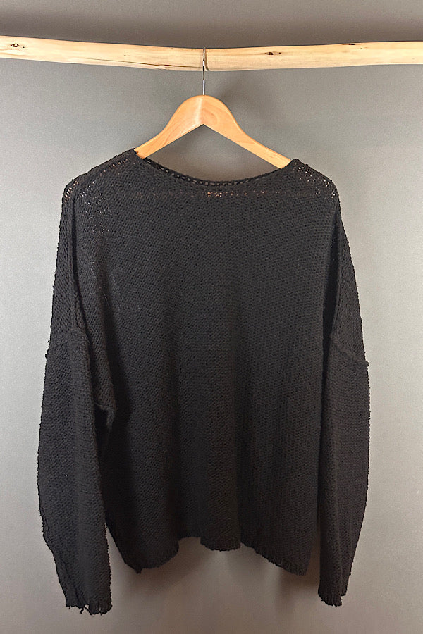 LVL Edad sweater in black