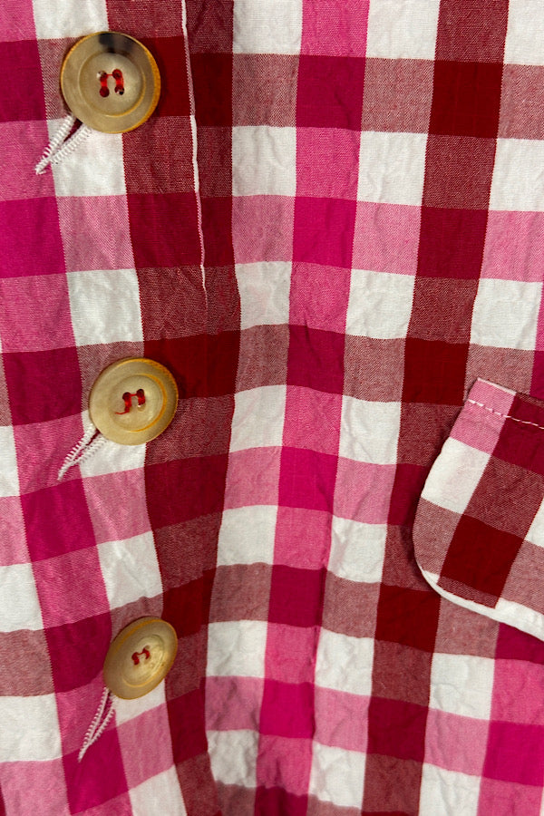 Hannoh Wessel  Jacket Juliana Red/Pink Check