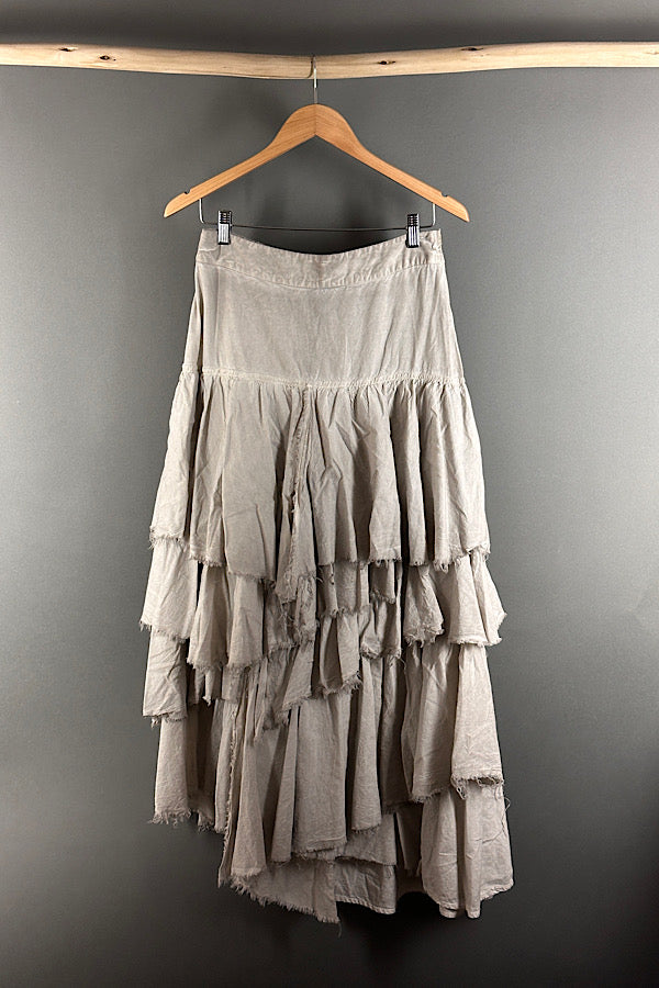 La Vaca Loca Alguno  skirt in Cold White