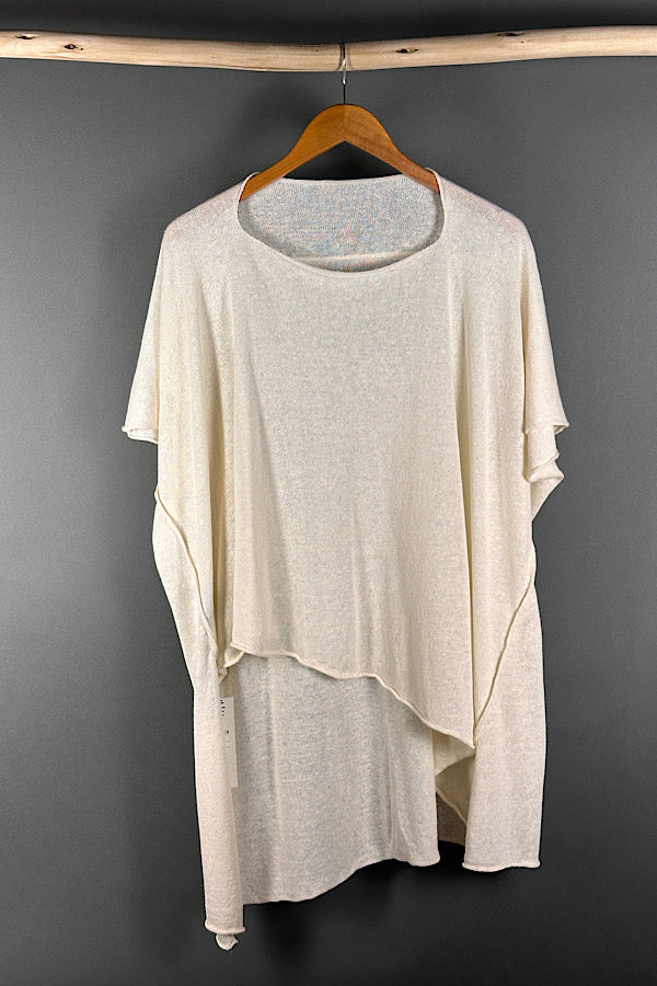 La Vaca Loca top Tic in Off White