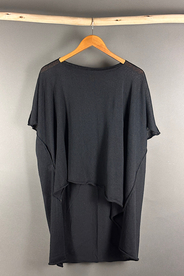 La Vaca Loca top tic in Black 3934